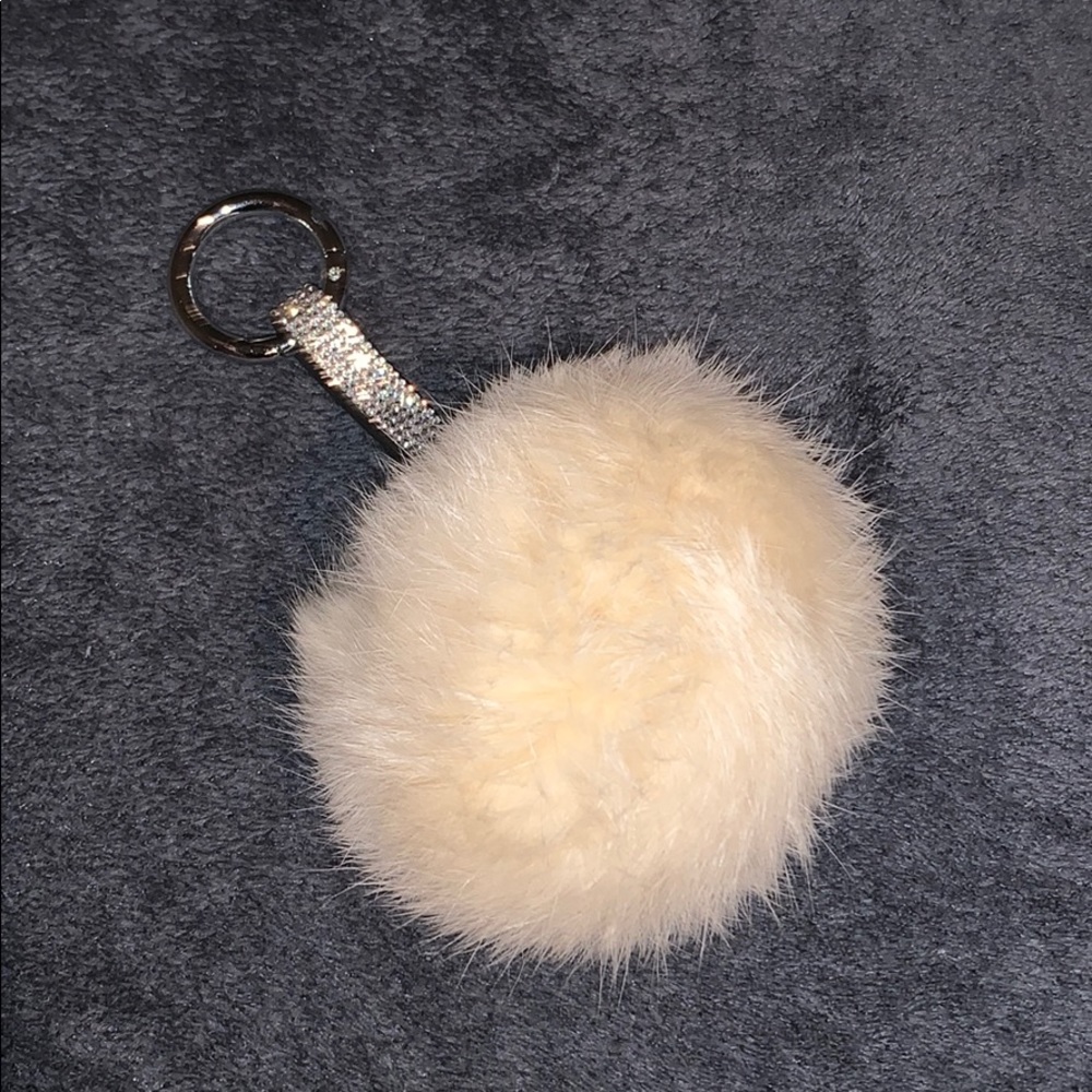 Fur ball keychain